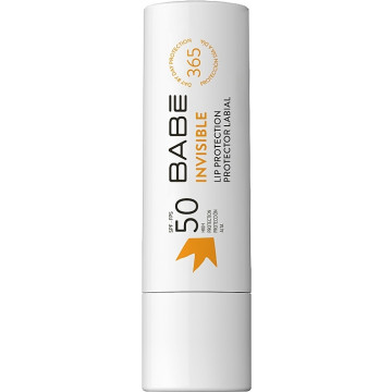 Babe Laboratorios Sun Protection Invisible Lip Protection SPF 50 - Ультразащитный невидимый бальзам-стик для губ SPF 50